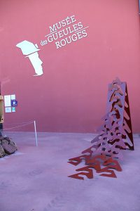 Tourves 2017 sculpture acier 200x205x55