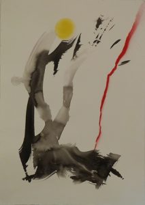 T219 encre de chine sur papier 290gr 50x70